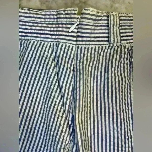 Red Camel Blue & White Striped Cotton Skirt - Picture 4 of 4
